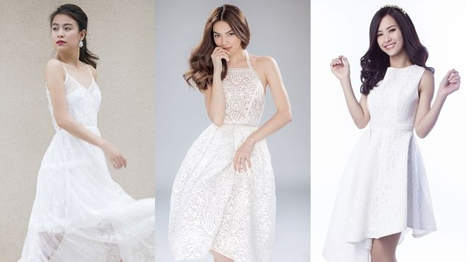 Hoàng Thùy Linh, Đông Nhi và 3 chị đẹp The Face 'thiêu đốt' ánh nhìn cùng váy trắng Ảnh 2