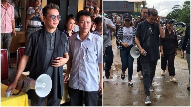 Mr Đàm đội mưa tặng quà từ thiện, bức xúc đáp trả anti-fan khi bị tố 'làm màu' Ảnh 2