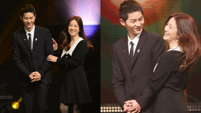 Sau tin đồn trốn đi Nauy, cặp đôi Song - Song bất ngờ tái hợp đầy tình cảm ở sự kiện Ảnh 2