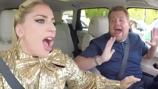 Sau Britney Spears, Gaga tiếp tục 'gây bão' với Carpool Karaoke Ảnh 2