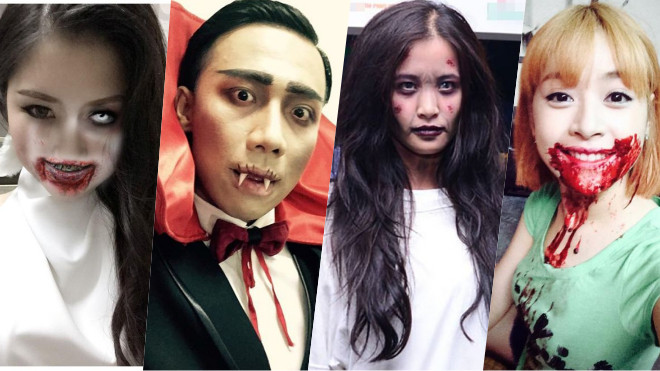 Halloween đến rồi: Học sao Việt những cách hóa trang kì dị nhất Ảnh 2