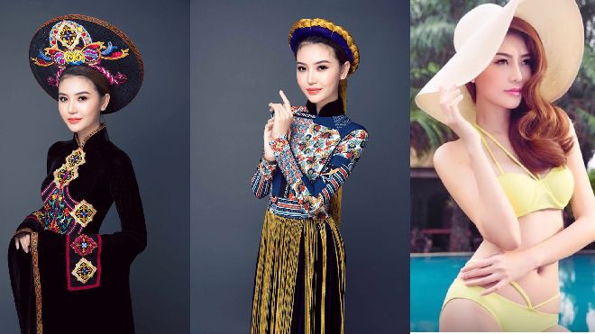 Ngắm nhan sắc của Ngọc Duyên - Nữ hoàng sắc đẹp toàn cầu 2016 Ảnh 2