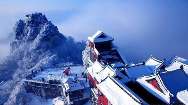 Cảnh sắc tuyệt đẹp trên núi Võ Đang như trong phim kiếm hiệp bạn nên đến một lần trong đời Ảnh 2