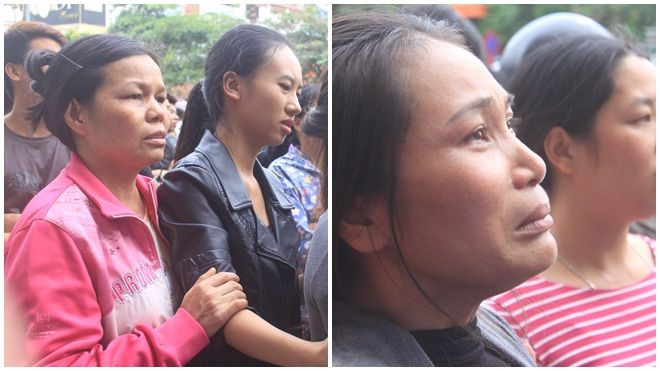 Cháy dãy karaoke Trần Thái Tông: Người dân cầu nguyện cho những nạn nhân bị mắc kẹt Ảnh 2