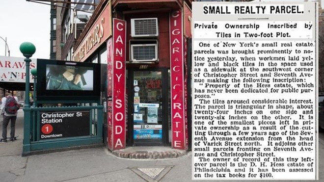 Miếng đất tư nhân siêu nhỏ chỉ rộng có 0,32m2 ở thành phố Mỹ Ảnh 2