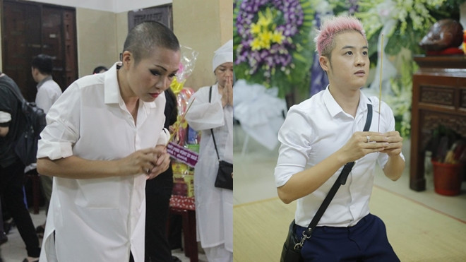 Phương Thanh, Thanh Duy bần thần trước linh cữu của 'Sầu nữ' Út Bạch Lan Ảnh 2