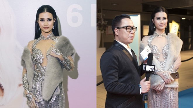 Đông Nhi diện áo dài cách tân, rạng rỡ tại EMA 2016 Ảnh 2