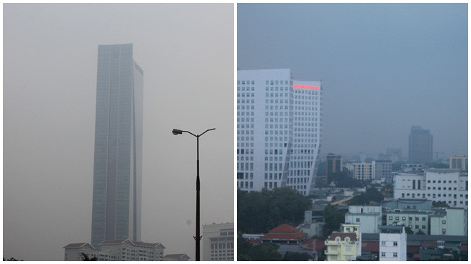 Hà Nội chìm trong sương mù, cảnh báo không khí ô nhiễm nặng Ảnh 2