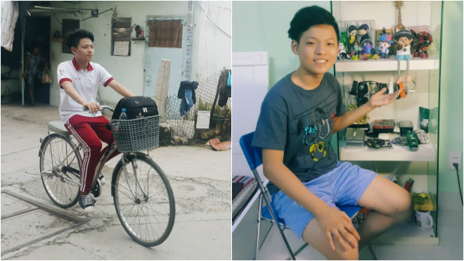 Cuộc sống hiện tại của 'hotboy mắt hí' - Mai Chí Công sau Giọng hát Việt nhí Ảnh 2