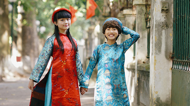 Kim Anh The Voice Kids thân thiết bên 'soái ca nhí' Gia Khiêm Ảnh 2