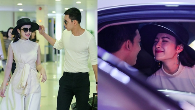 Liên tục thân mật tại sân bay, Angela Phương Trinh - Võ Cảnh thực sự 'phim giả tình thật'? Ảnh 2