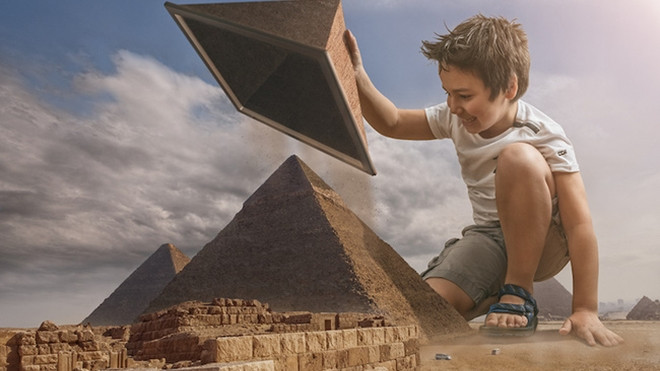 Muốn đi du lịch vòng quanh thế giới, chỉ cần có ông bố 'lầy lội' thế này thôi! Ảnh 2