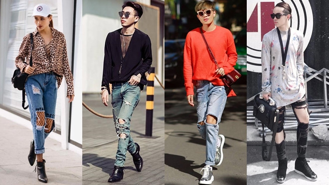 Jeans rách 'về nhất' trong cuộc đua những món đồ yêu thích của stylist Việt Ảnh 2