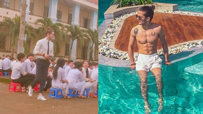 Dân tình 'phát sốt' với trai đẹp búi tóc củ tỏi Ảnh 2