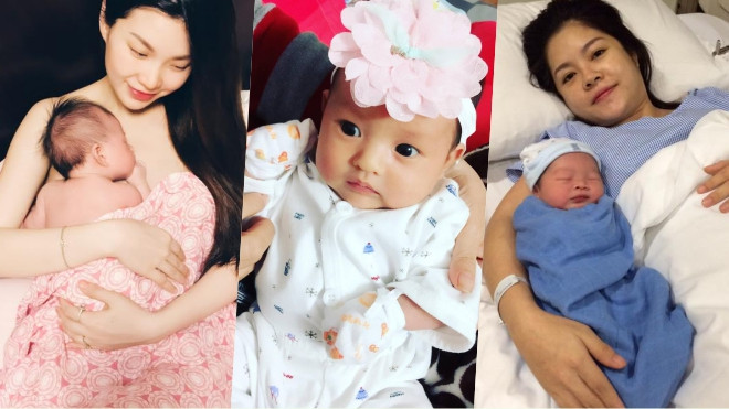 Cận cảnh bộ 3 'thiên thần nhí' vừa chào đời của showbiz Việt Ảnh 2