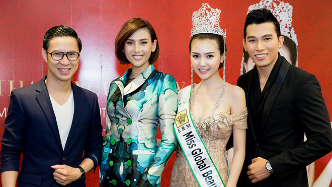 Võ Hoàng Yến, Ngọc Tình đến chúc mừng Hoa hậu Ngọc Duyên sau đăng quang Ảnh 2