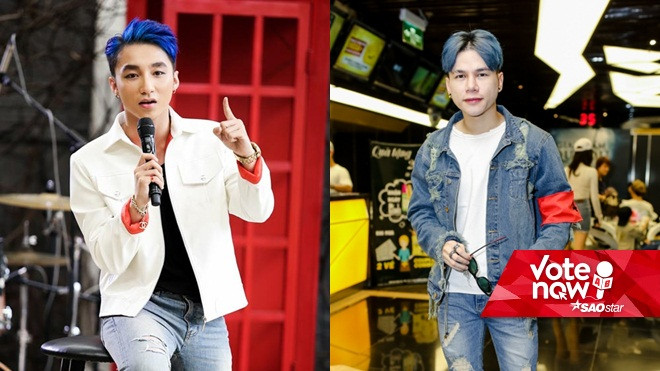 Nhuộm tóc xanh, Hoàng Tôn có 'ăn đứt' Sơn Tùng về độ bảnh? Ảnh 2