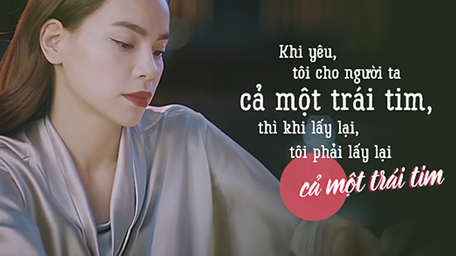 Hà Hồ và những triết lý tình yêu rất… phụ nữ Ảnh 2