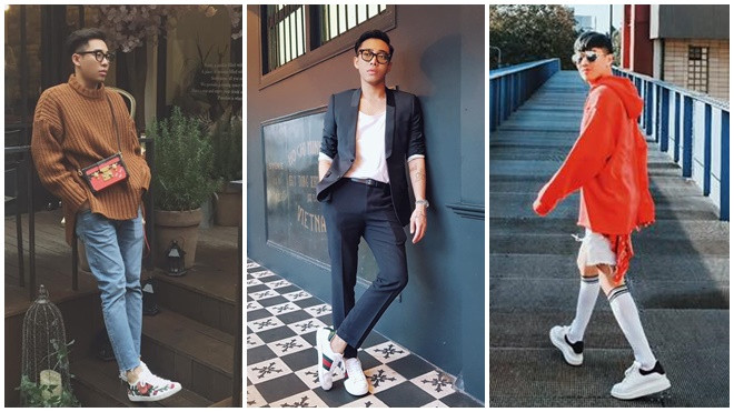 ’50 sắc thái’ diện giày sneaker trắng không phải chàng trai nào cũng biết! Ảnh 2