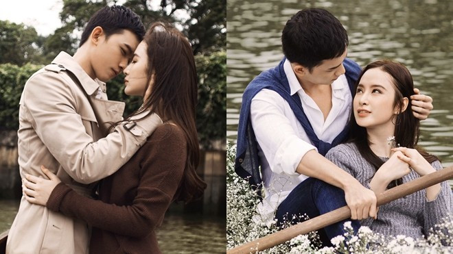 Angela Phương Trinh e ấp, dịu dàng bên 'soái ca' Võ Cảnh Ảnh 2