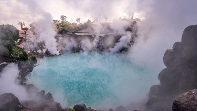 Thị trấn 'sôi sùng sục' ở Nhật Bản Ảnh 2