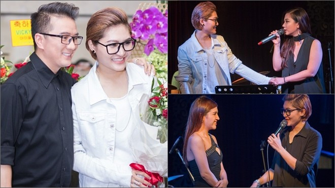 Mr Đàm cổ vũ Vicky Nhung tỏ tình loạt sao nữ trong đêm nhạc riêng Ảnh 2