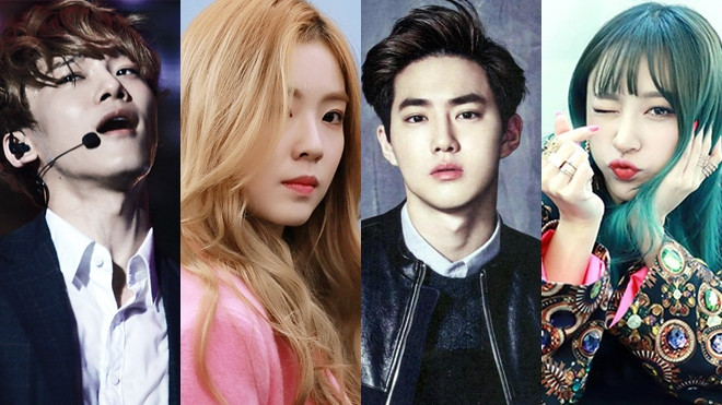 Bật cười với những màn thay đổi nét mặt nhanh như chớp của idol Hàn trên sân khấu Ảnh 2