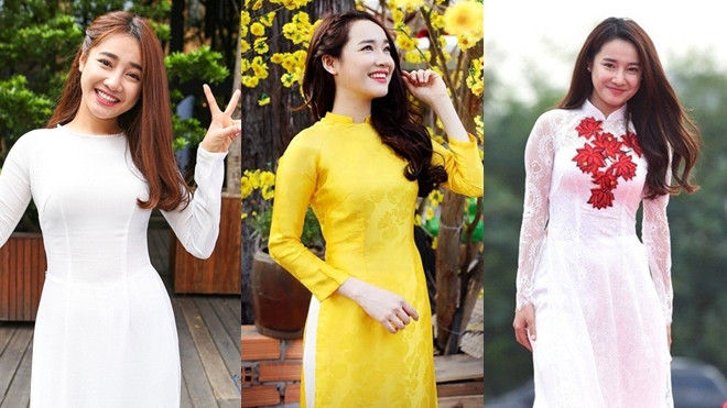 Chẳng cần đầm dạ hội lộng lẫy, Nhã Phương diện áo dài cũng khiến fan mê mệt Ảnh 2