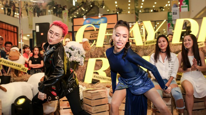 Duy Khánh, Diệu Nhi quậy hết cỡ với điệu nhảy của 'Trại cừu Chạy đi rồi tính' Ảnh 2