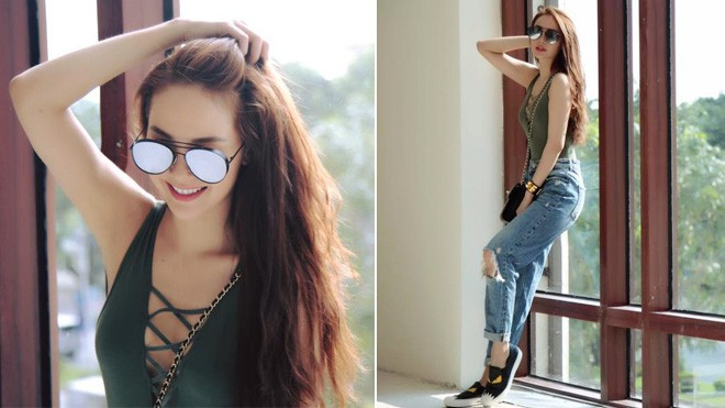 Vừa chất vừa sexy, rõ ràng gout streetstyle của Minh Hằng trên cả xuất sắc Ảnh 2