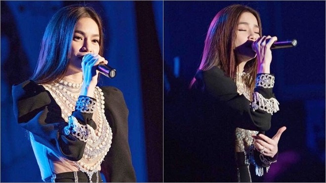 Sau loạt dự án khủng khiến fan 'bội thực', Hà Hồ quyến rũ khoe giọng giữa trời Tây Ảnh 2