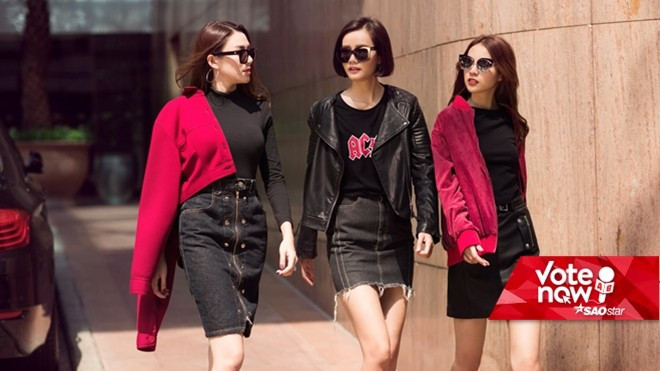 Phương Anh - Lê Hà - Kim Chi: Ai đẹp hơn với street style thu đông trên phố? Ảnh 2