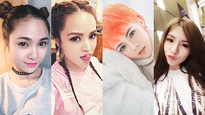 Học lỏm S Girls 1001 kiểu F5 cho mái tóc Ảnh 2