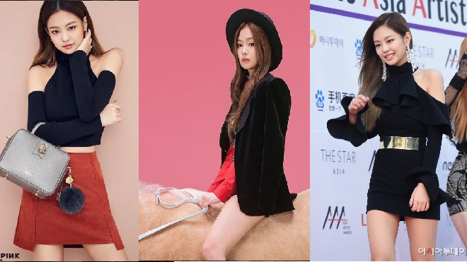Jennie (Black Pink) cứ mặc đồ đen là ngầu đừng hỏi Ảnh 2