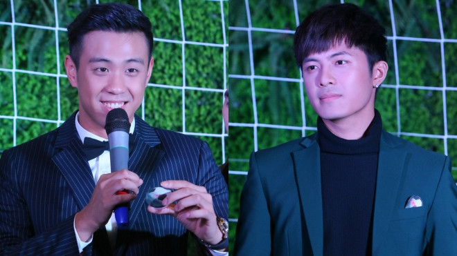 Gặp sự cố đến trễ, HuyMe vẫn đẹp trai khi hối hả 'check-in' họp báo phim Ảnh 2