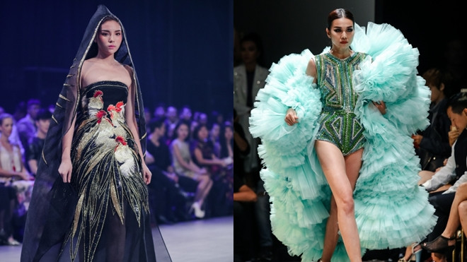 Cùng vai trò vedette: Kỳ Duyên ma mị, Thanh Hằng rực rỡ với bodysuit Ảnh 2