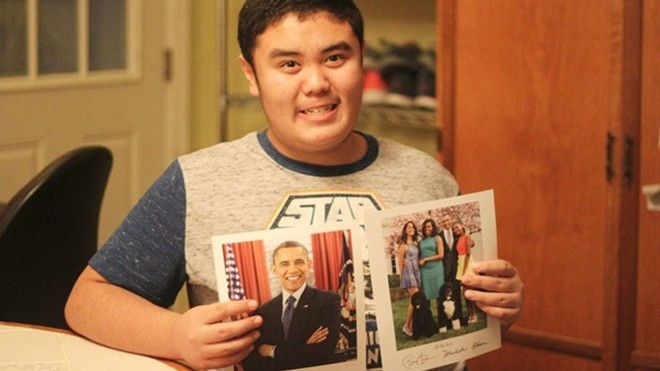 Cậu bé gốc Việt và lá thư làm lay động Tổng thống Mỹ Obama Ảnh 2