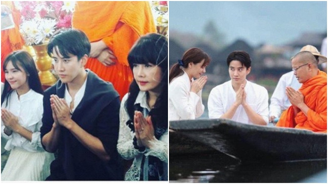 Đi Myanmar cùng mẹ, Mike vẫn không quên chăm sóc Aom kỹ thế này Ảnh 2