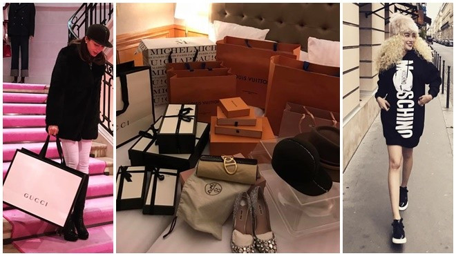 Chưa xem show, Lê Hà đã chi cả 'núi' tiền cho đống đồ hiệu đắt giá! Ảnh 2