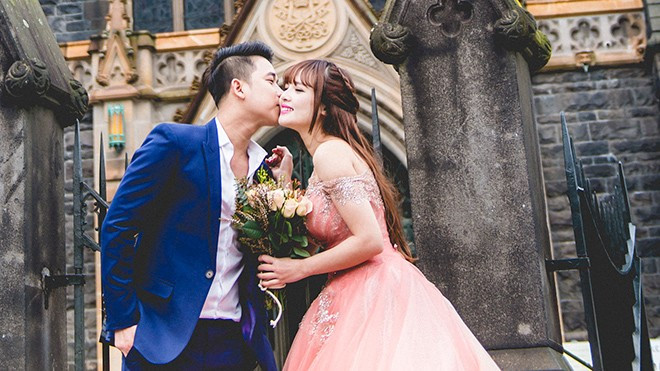 Lê Hoàng (The Men) tung ảnh cưới đẹp như mơ tại Australia Ảnh 2