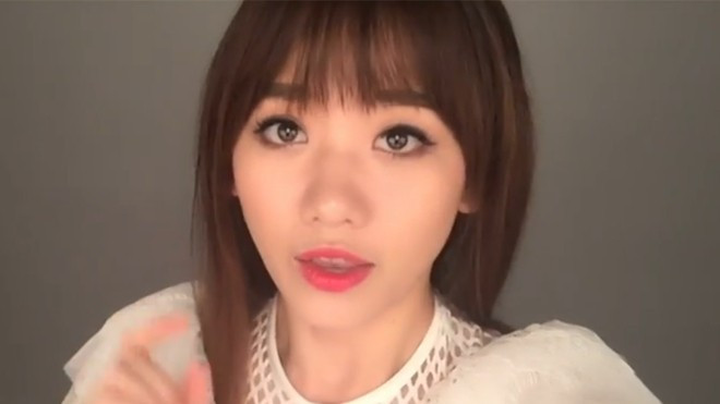 Hari Won khiến fans 'phát sốt' khi lần đầu hát live ‘Yêu không hối hận’ Ảnh 2