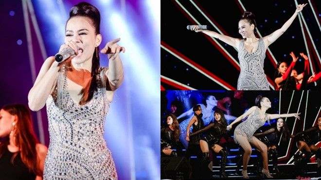 Thu Minh gây bất ngờ khi 'đốt cháy' sân khấu bằng loạt hit Hà Hồ, Tóc Tiên Ảnh 2