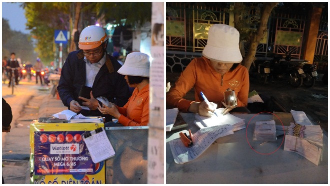 Xổ số Vietlott 'chui' bán đắt như tôm tươi tại Hà Nội Ảnh 2