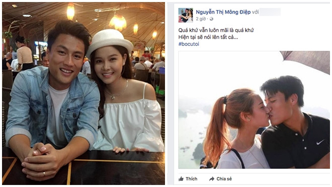 Kỳ Hân đăng ảnh Mạc Hồng Quân hôn tình cũ Emmy Nguyễn: Quá khứ mãi là quá khứ! Ảnh 2