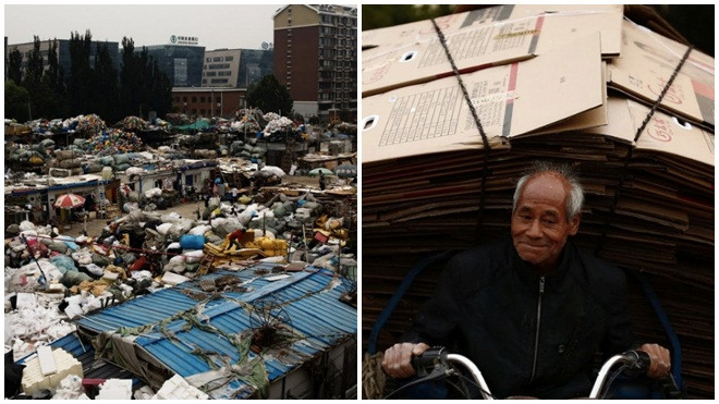 Người ngoại tỉnh khổ cực mưu sinh tại bãi phế liệu Bắc Kinh Ảnh 2