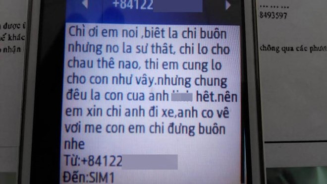 Bị 'bom' tin nhắn từ sim 'rác', vợ đòi ly dị chồng Ảnh 2