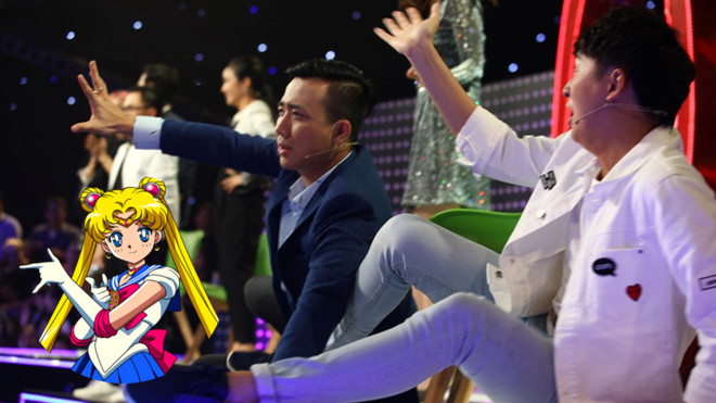Trấn Thành - Ngô Kiến Huy 'cạn lời' với màn trình diễn 'bá đạo' của cô nàng 'Thủy thủ mặt trăng' Ảnh 2
