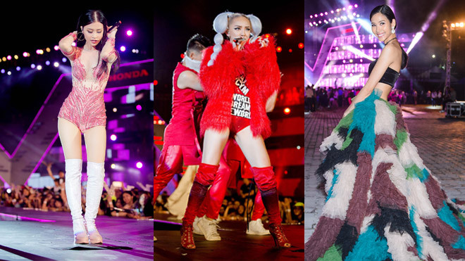 Mâu Thuỷ, Đông Nhi 'một chín một mười' đọ vẻ sexy khoe chân dài quyến rũ Ảnh 2