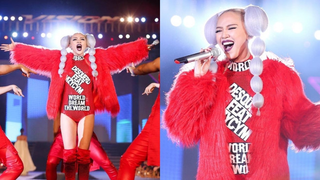 Tóc Tiên 'chất lừ' với tóc bó củ tỏi, 'quậy' tưng bừng cùng 10.000 khán giả Ảnh 2