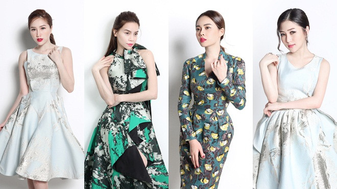 Hà Hồ diện thiết kế Phương My, đẹp 'lấn át' đàn em Ảnh 2